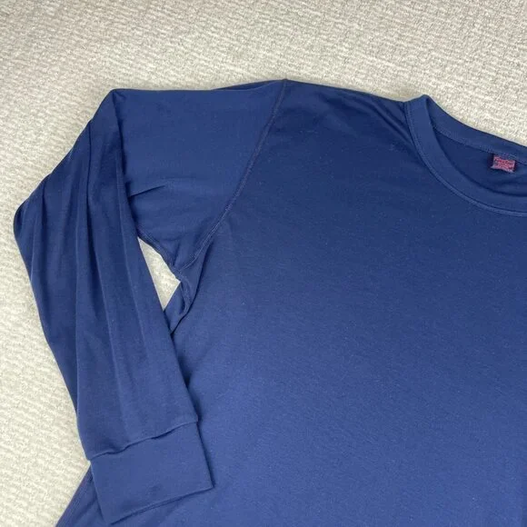 Vintage Patagonia Capilene Shirt Mens XL Blue Base Layer Made In USA (Read) - Picture 3 of 16